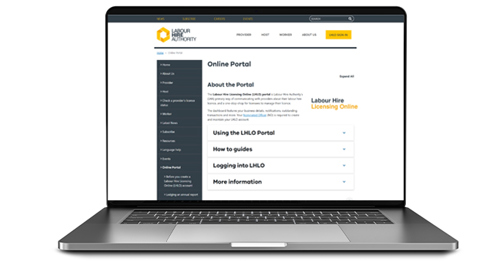 Updating details or paying fees? There’s guidance available for navigating the LHLO portal