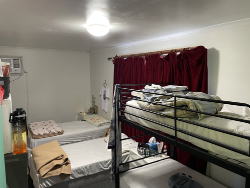 Overcrowded worker accommodation